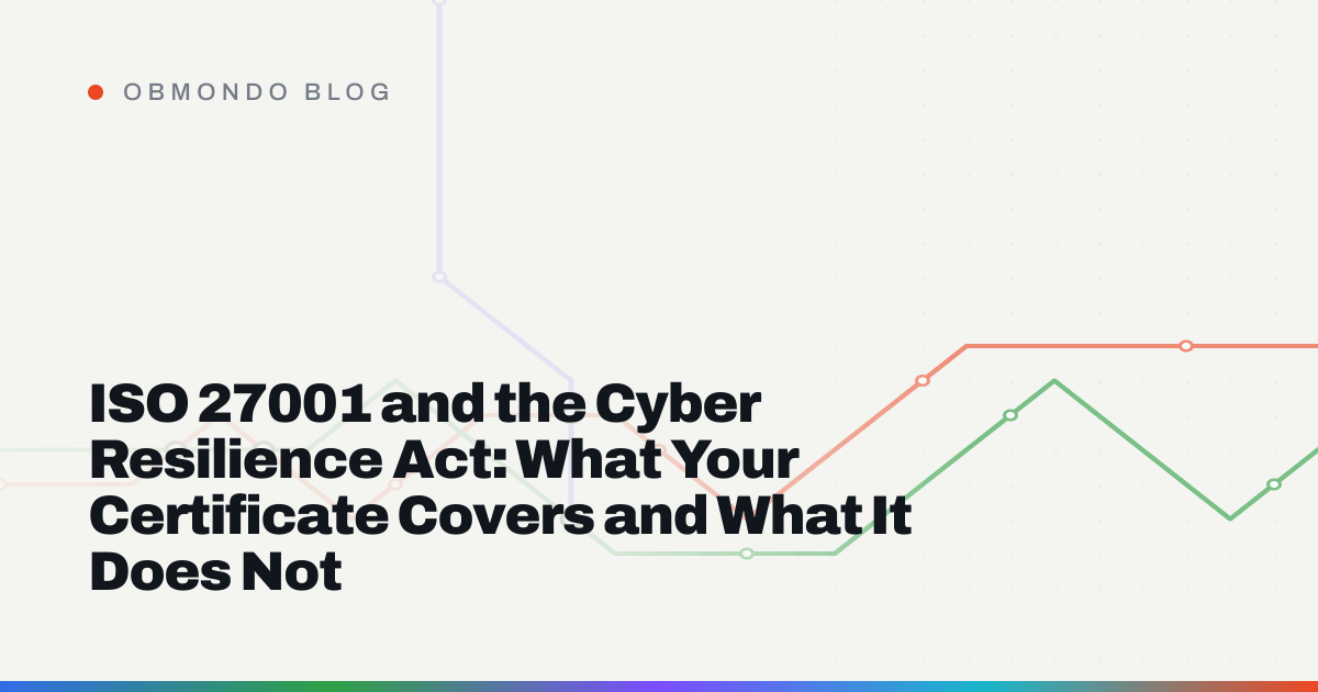 ISO 27001 and the Cyber Resilience Act: What Your Certificate Covers and What It Does Not