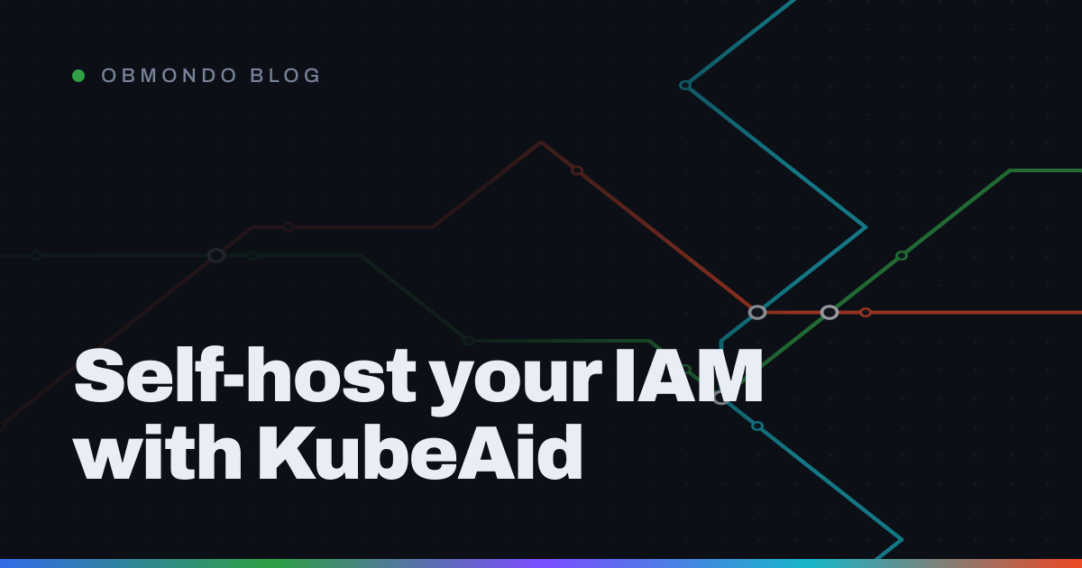 Self-host your IAM with KubeAid