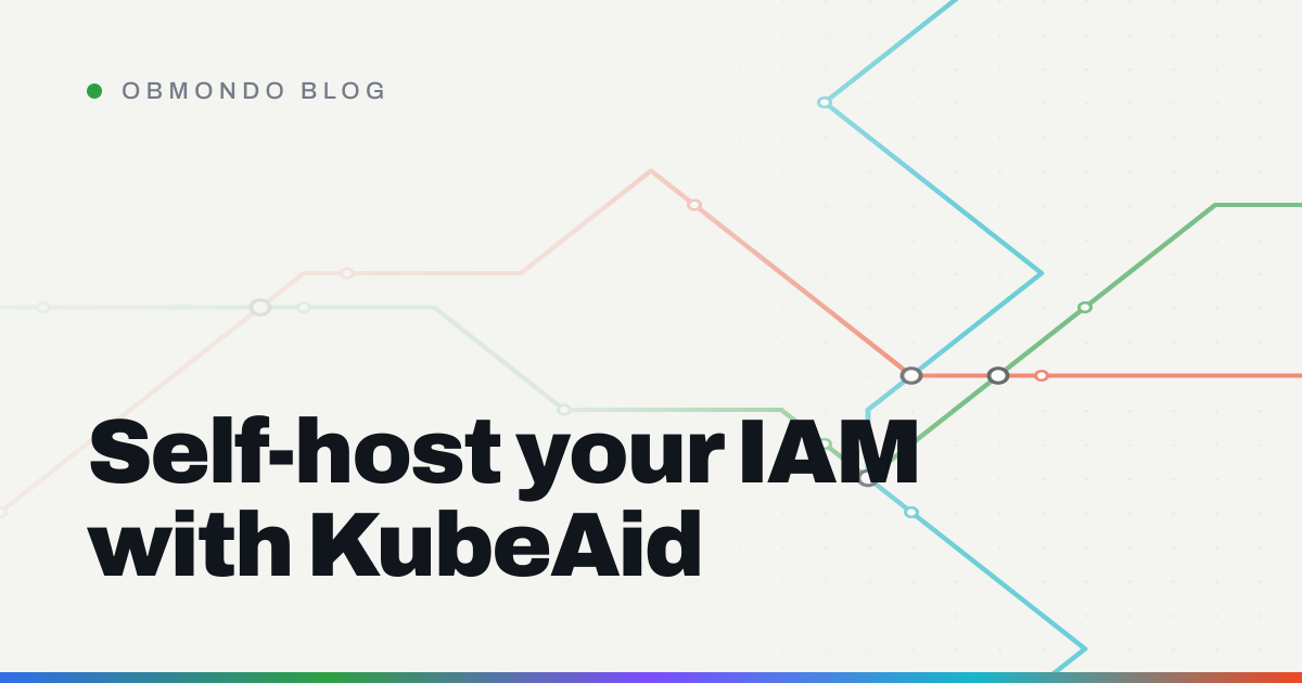 Self-host your IAM with KubeAid